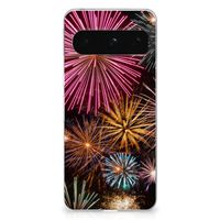 Google Pixel 8 Pro Silicone Back Cover Vuurwerk - thumbnail