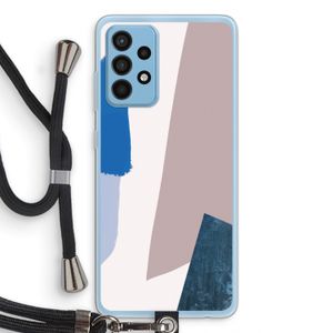 Lapis: Samsung Galaxy A52 Transparant Hoesje met koord
