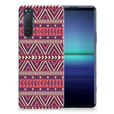Sony Xperia 5II | TPU bumper | Aztec Paars