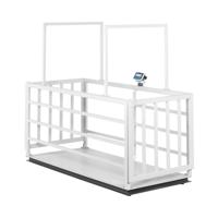 Dierenweegschaal - geijkt - 500 g (0-1.500 kg) / 1 kg (1.500-3.000 kg) - diervriendelijk met rooster - LCD
