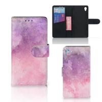 Hoesje Sony Xperia Z3 Pink Purple Paint