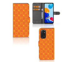 Xiaomi Redmi Note 11/11S Telefoon Hoesje Batik Oranje