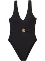 Tory Burch maillot de bain Miller à col plongeant - Noir