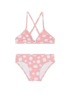 Marc Jacobs Kids bikini à pois - Rose