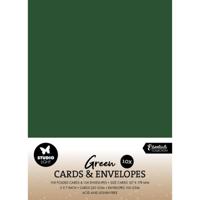 Studio Light • consumables cards & envelopes christmas green