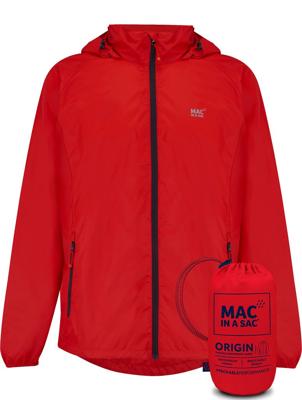 Mac in a sac Origin II Regenjas Red S