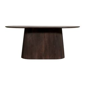 by fonQ Grand Eettafel Donkerbruin Mangohout - 230 x 100 cm