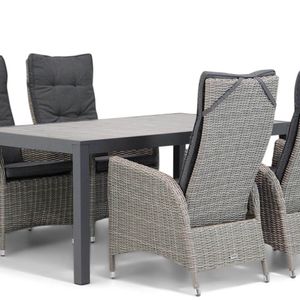 Garden Collections Lincoln/Residence 164 cm dining tuinset 5-delig