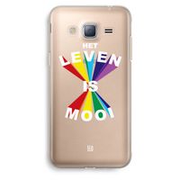Het Leven Is Mooi: Samsung Galaxy J3 (2016) Transparant Hoesje