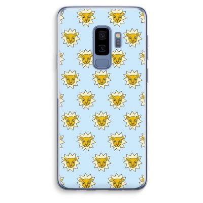 Leeuwenkoppen: Samsung Galaxy S9 Plus Transparant Hoesje