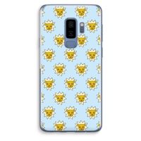 Leeuwenkoppen: Samsung Galaxy S9 Plus Transparant Hoesje Leeuwenkoppen: Samsung Galaxy S9 Plus Transparant Hoesje