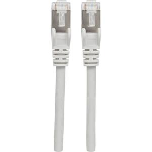 Intellinet 737067 RJ45 Netwerkkabel, patchkabel CAT 6A S/FTP 20.00 m Grijs Folie afscherming, Afscherming gevlochten, Halogeenvrij 1 stuk(s)