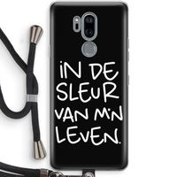 De Sleur: LG G7 Thinq Transparant Hoesje met koord