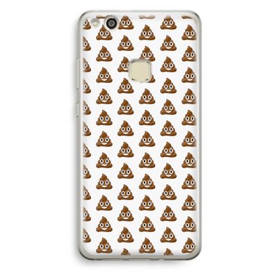 Poop emoji: Huawei Ascend P10 Lite Transparant Hoesje