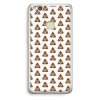 Poop emoji: Huawei Ascend P10 Lite Transparant Hoesje