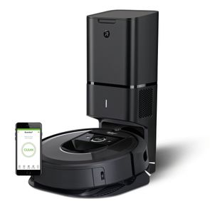 iRobot Roomba i7+ robotstofzuiger Zakloos Zwart 0,4 l