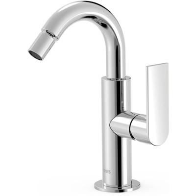 Bidetkraan Tres Loft | Opbouw | Mengkraan | 1-hendel | Rond | Chroom