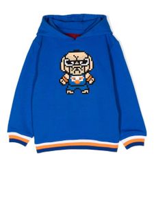 Mostly Heard Rarely Seen 8-Bit hoodie à imprimé New York - Bleu