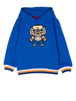 Mostly Heard Rarely Seen 8-Bit hoodie à imprimé New York - Bleu - thumbnail