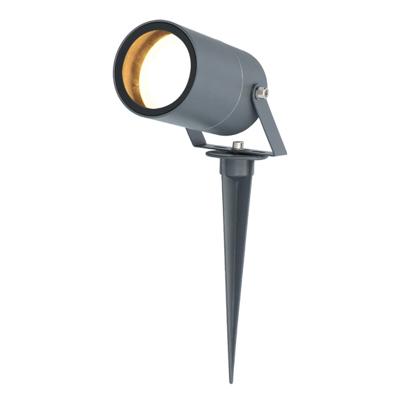 Spikey LED prikspot - GU10 5 Watt 400 lumen - Dimbaar - Kantelbaar - 6000K daglicht wit - IP65 waterdicht - Antraciet - Tuinspot - Pinspot