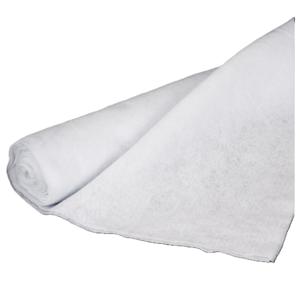 Sneeuwdeken/sneeuwtapijt - wit - 100 x 200 cm - polyester - kerstversiering