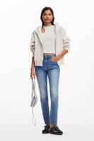 Effen skinny jeans - BLUE - 42 - thumbnail