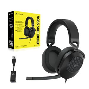 Corsair HS65 SURROUND gaming headset Pc, PlayStation 4, PlayStation 5, Xbox Series X|S, Nintendo Switch