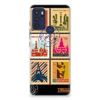 Motorola Moto G60s | Silliconen Back Cover | Postzegels