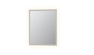 INK SP7 spiegel met aluminium frame met rondom LED-verlichting, colour-changing en sensorschakelaar 80 x 70 x 3 cm