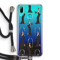 Pop Some Kim: Huawei P Smart (2019) Transparant Hoesje met koord