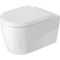 Duravit ME by Starck wandclosetpack spoelrandloos 37x57cm Wondergliss met softclose closetzitting wit 45290900A11