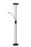 Lucide CHAMPION-LED - Leeslamp - Ø 30 cm - LED Dimb. - 3000K - Zwart