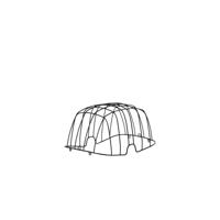 Basil Draadkoepel voor hondenfietsmand buddy space frame 43,5 x 30 x 24,5cm - zwart