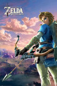 Zelda Breath Of The Wild Landschap Poster 61x91.5cm