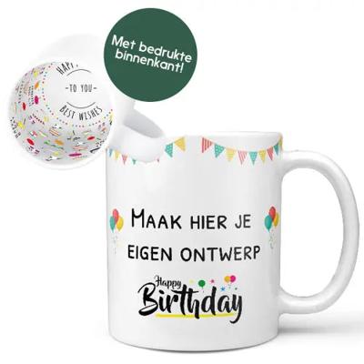 'Ontwerp je eigen mok - 'Happy birthday to you'' kopen? | FOR YOU GIFTS 'Ontwerp je eigen mok - 'Happy birthday to you'' kopen? | FOR YOU GIFTS
