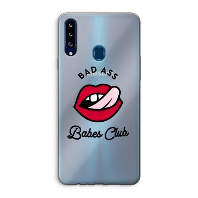 Badass Babes Club: Samsung Galaxy A20s Transparant Hoesje