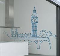 Sticker woning Big Ben Sticker woning Big Ben