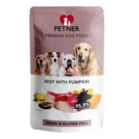 PETNER Beef with pumpkin - natvoer voor honden - 500g