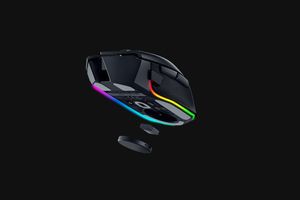 Razer Basilisk V3 Pro muis Rechtshandig RF Wireless + Bluetooth + USB Type-C Optisch 30000 DPI