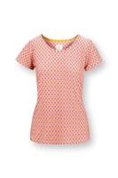 Pip Studio Tilly Top Korte Mouw Mojo Roze L