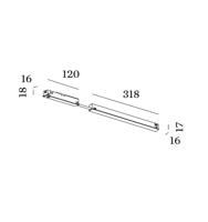 Wever & Ducre - Strex Surf In Track Driver A4 100W W