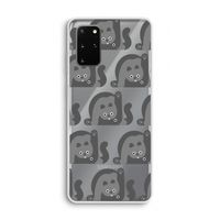 Cats: Samsung Galaxy S20 Plus Transparant Hoesje