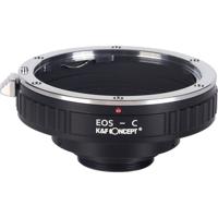K&F Lens Adapter Canon EOS (EF / EF-S) - C-Mount