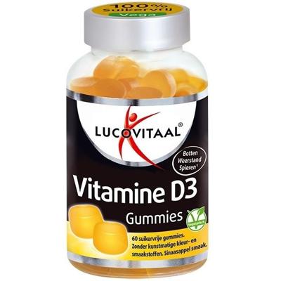 Lucovitaal Vitamine D3 Gummies Vegan 60Stuks