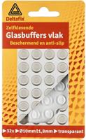 Glasbuf. vlak 10x1,8mm transp 32st - Deltafix Glasbuf. vlak 10x1,8mm transp 32st - Deltafix