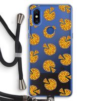 You Had Me At Pizza: Xiaomi Mi Mix 3 Transparant Hoesje met koord