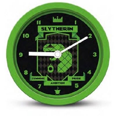 Harry Potter: Slytherin Brutalist Desk Clock