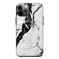 Witte marmer 2: iPhone 12 Pro Tough Case