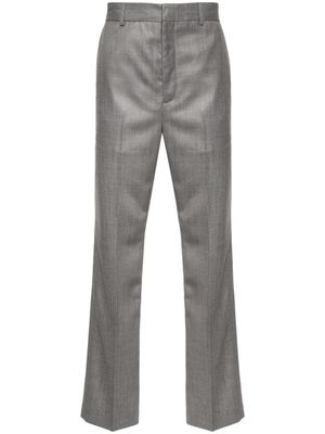 Acne Studios pantalon droit à plis marqués - Gris