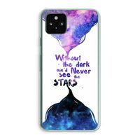 Stars quote: Google Pixel 5a 5G Transparant Hoesje